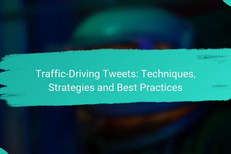 Traffic-Driving Tweets: Techniques, Strategies and Best Practices